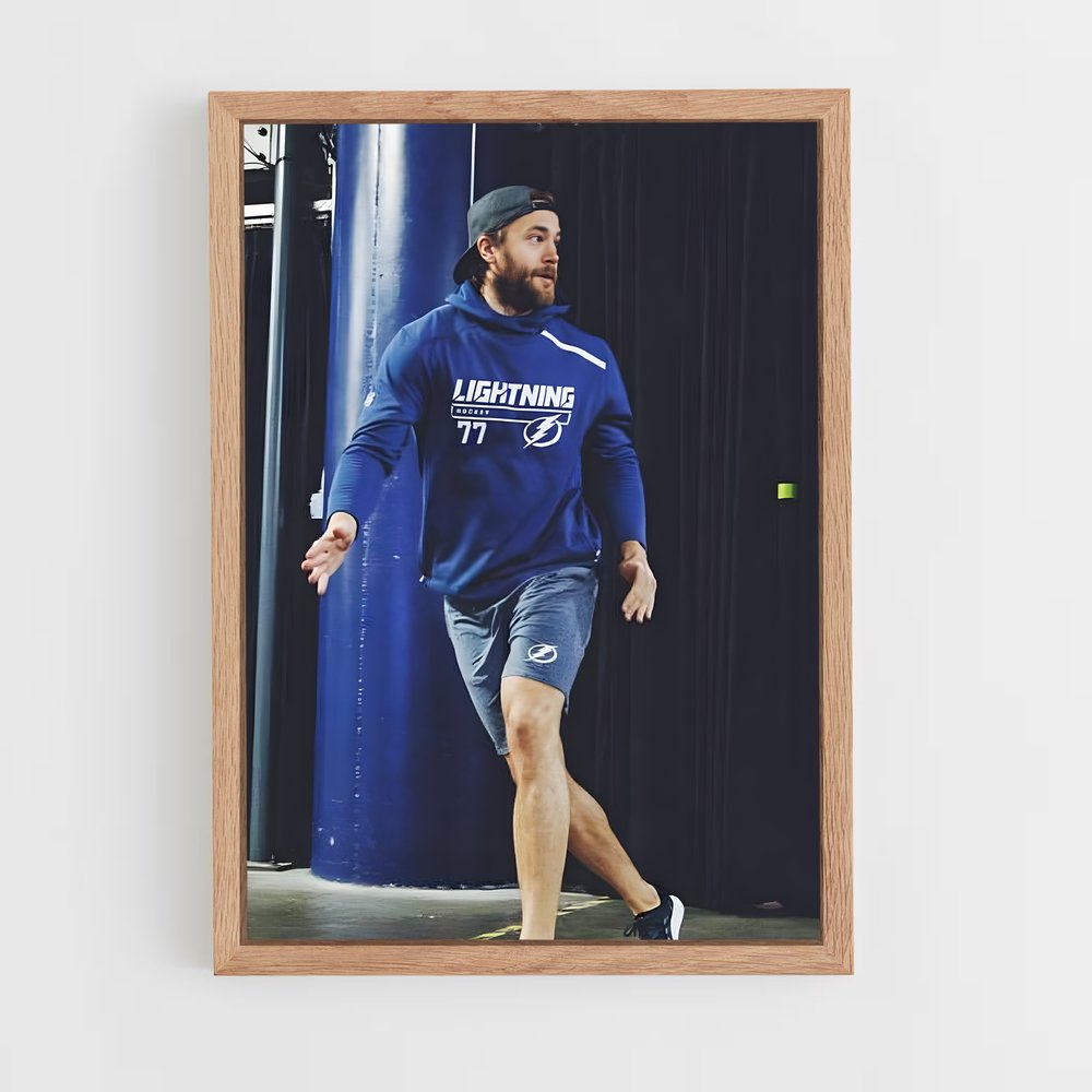 Poster Victor hedman – affiche Hockey sur glace (vue 4)
